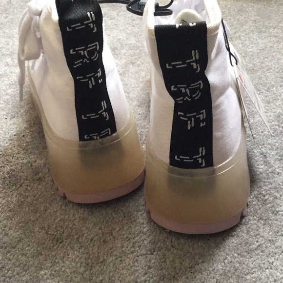 White Zara big soul sneakers - Picture 4 of 6